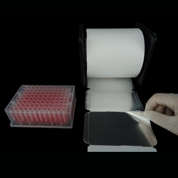 BIOLOGIX™ FoilSeal RollMate Dispenser With Pre-Scored Sheets on a Roll
