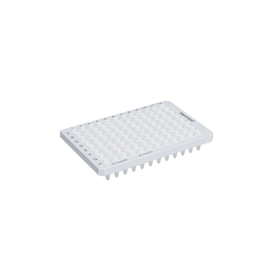 Eppendorf twin.tec® 96 real-time PCR Plate, semi-skirted, 250 µL, PCR clean, white, wells white, 25 plates