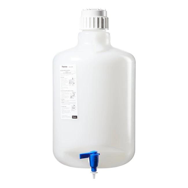 Thermo Scientific™ Nalgene™ Polypropylene, Carboy with Spigot, 20 L, Case of 4