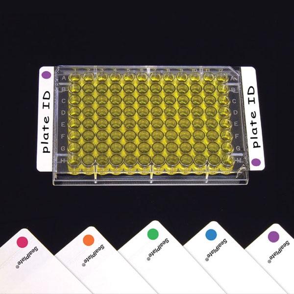 BIOLOGIX™ SealPlate ColorTab Films, Red, Non-Sterile