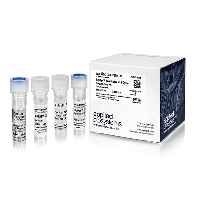 Applied Biosystems™ BigDye™ Terminator v3.1 Cycle Sequencing Kit, 100 Reactions