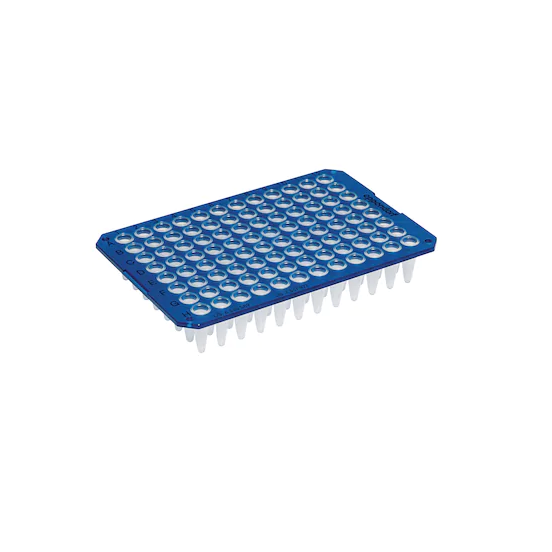 Eppendorf twin.tec® PCR Plate 96, unskirted, 250 µL, PCR clean, blue, 20 plates