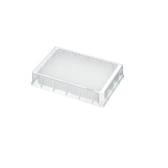 Eppendorf Deepwell Plate 384/200 µL, wells clear, 200 µL, PCR clean, white, 120 plates (10 bags × 12 plates)