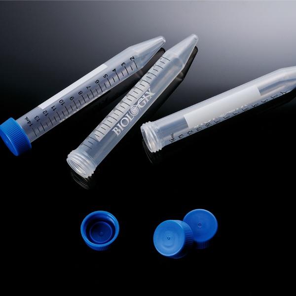 BIOLOGIX™ Centrifuge Tube, 15ml, Flat Top, Sterile, Bulk, 25 Sets/Pack, 20 Packs/Case