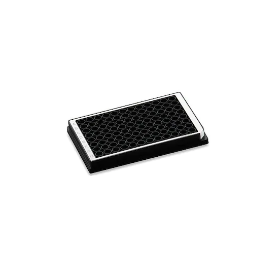 Eppendorf Microplate 96/U, wells black, PCR clean, white, 80 plates (5 bags × 16 plates)