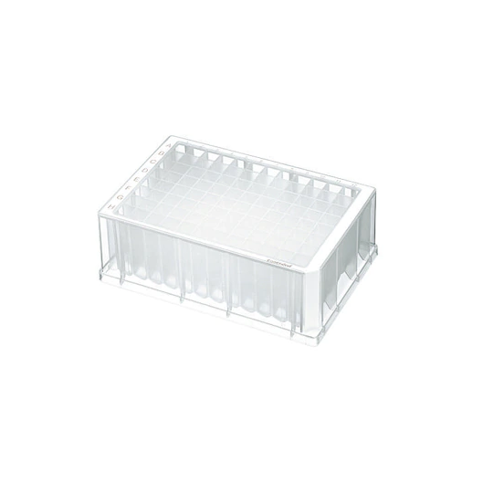 Eppendorf Deepwell Plate 96/2000 µL, wells clear, 2,000 µL, sterile, white, 20 plates (5 bags × 4 plates)