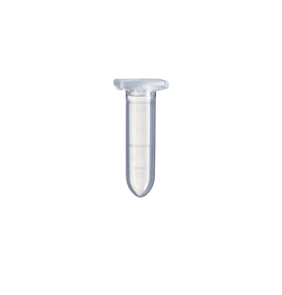 Eppendorf Safe-Lock Tubes, 2.0 mL, Forensic DNA Grade, colorless, 500 tubes (10 bags × 50 tubes)