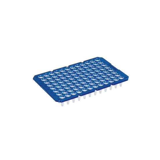 Eppendorf twin.tec® PCR Plate 96, divisible, unskirted, 150 µL, PCR clean, blue, 20 plates