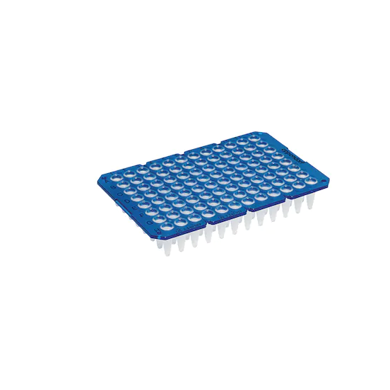 Eppendorf twin.tec® PCR Plate 96, unskirted, divisible, 250 µL, PCR clean, blue, 20 plates