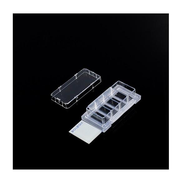 BIOLOGIX™ Cell Culture Slide, 4-well, Sterile, PS