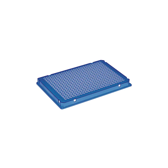 Eppendorf twin.tec® microbiology PCR Plate 384, skirted, 45 µL, PCR clean, blue, 10 plates
