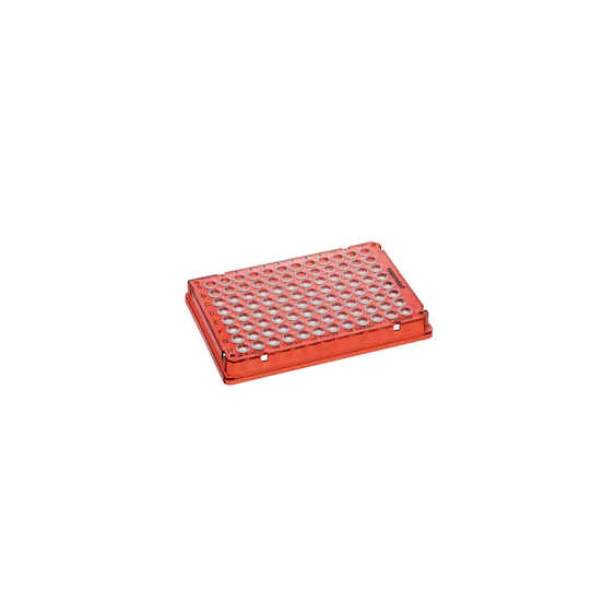 Eppendorf twin.tec® PCR Plate 96 LoBind®, skirted, 150 µL, PCR clean, red, 25 plates