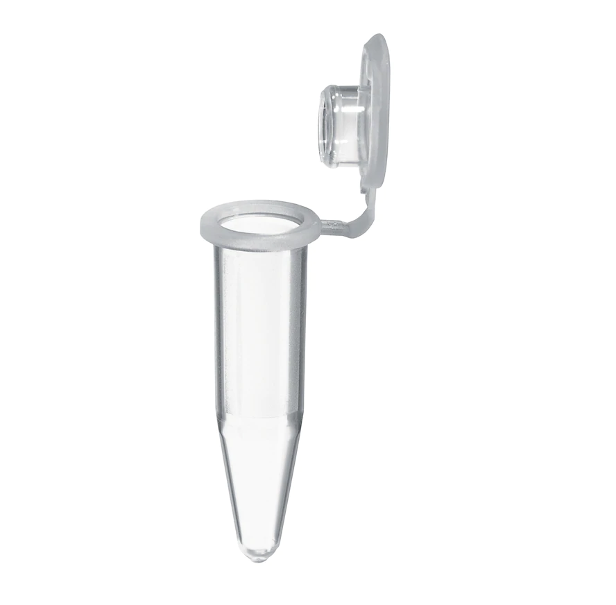 Eppendorf PCR Tubes, 0.5 mL, PCR clean, with hinged lid, clear, 500 pcs.