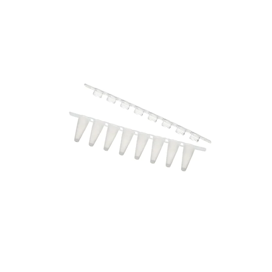 Eppendorf Fast PCR Tube Strips, 0.1 mL, with cap strips, domed, PCR clean, 120 pcs. (10 × 12 pcs.)