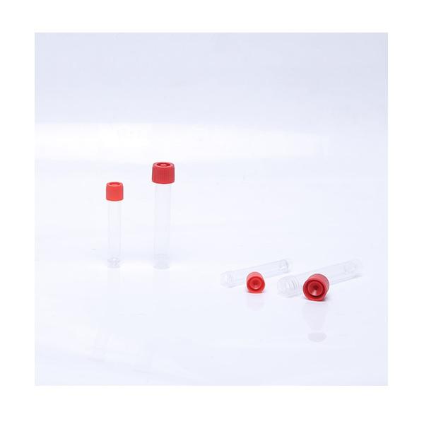 Caps For Sample Collection Tubes, 16*100mm, Red, Sterilized