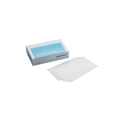 Eppendorf Storage Film, self-adhesive, PCR clean, 100 pcs. (2 bags × 50 pcs.)