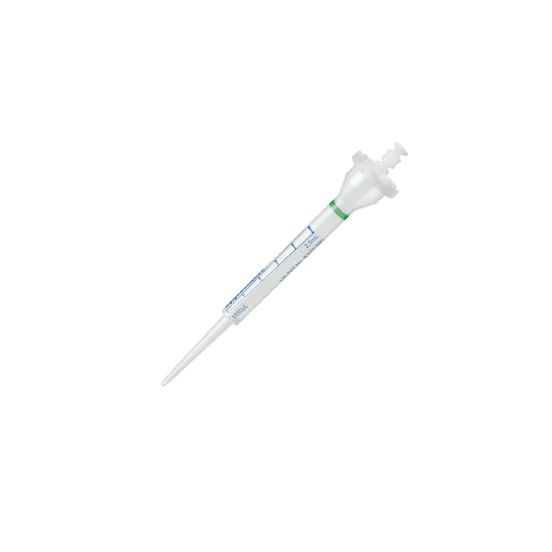 Eppendorf Combitips® advanced, Eppendorf Quality™, 2.5 mL, green, colorless tips, 100 pcs. (4 bags × 25 pcs.)