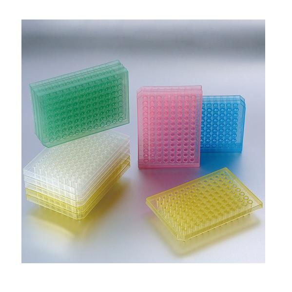 Biologix™ PCR Plate, Semi-Skirted, 96-well, Yellow, Non-Sterile